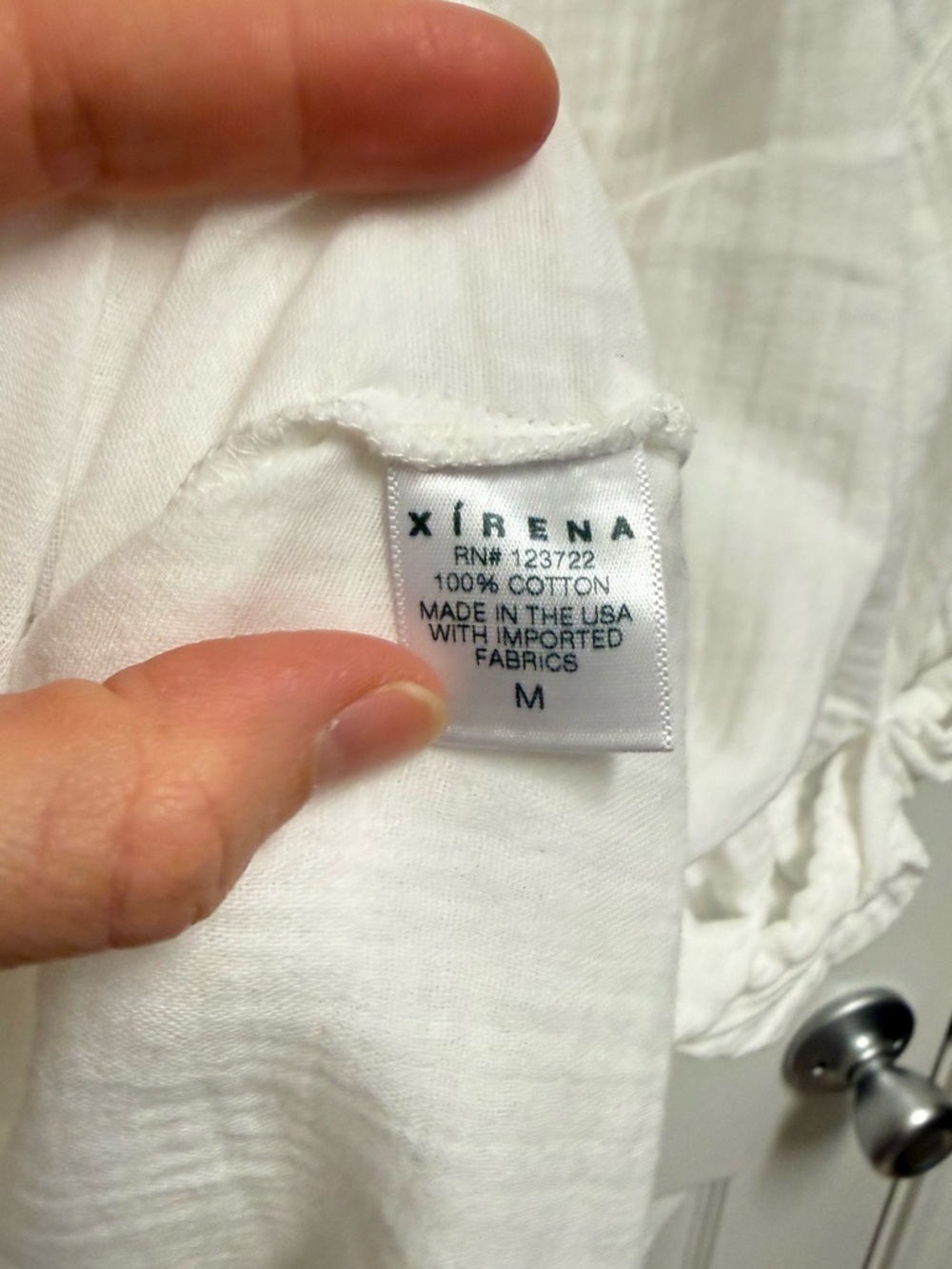 Xirena White Popover - Picture 7 of 10